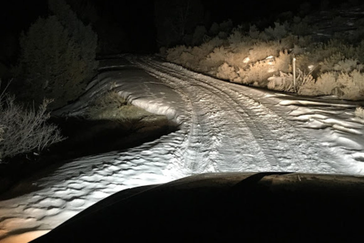 Black Magic Snowy Road 1