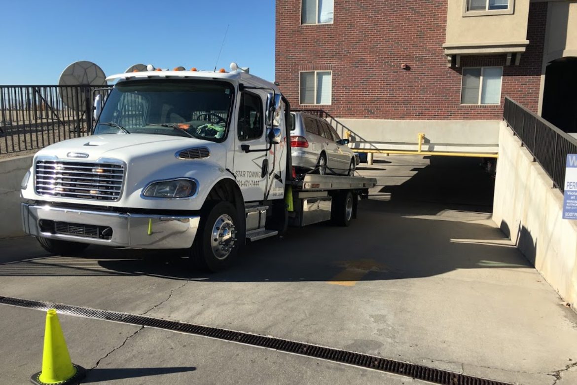 White Lightning parking garage winch